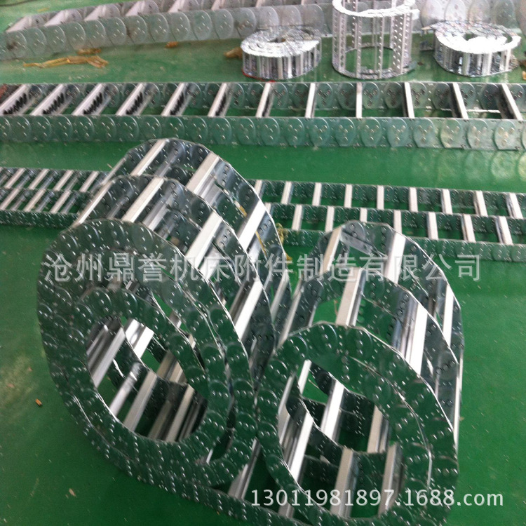 桥式穿线钢铝拖链 厂家直销TL全封闭金属拖链
