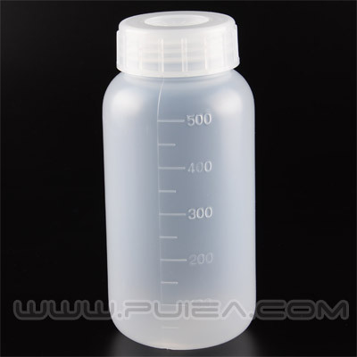 ASONE进口PP塑料大口试剂瓶500mlPP刻度广口瓶塑料瓶耐高温