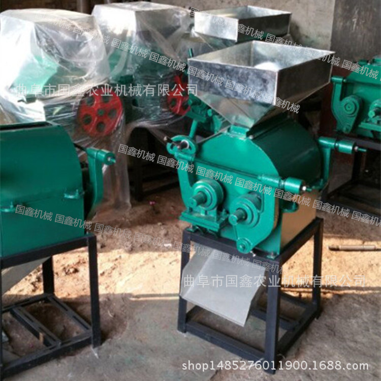 月饼厂用花生破碎机 香菇挤扁去梗机
