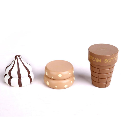 Play house toys, magnetic chocolate ice cream, strawberry ice cream toys, children's gifts