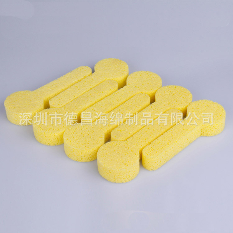 医疗吸水耐撕拉 电极片民用 木浆棉 烙铁清洁 纤维素海绵