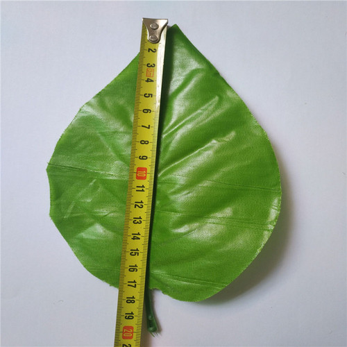 Screen printed silk flower DIY handmade material wholesale, imitation flowers, leaves, sunflower leaves, sunflower leaves wholesale