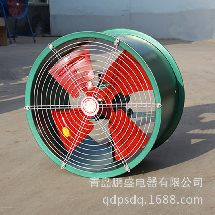 供应江苏徐州SF系列轴流风机 管道式轴流风机 圆筒通风机