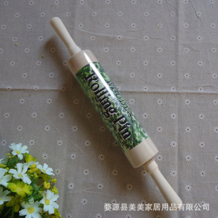Custom Cookie Cookie Rolling Pin Natural Environmental Protection Pure Handmade Noodle Pressing Wooden Foreign Trade Rolling Pin