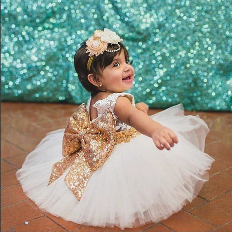 Cô gái châu Âu và Mỹ công chúa váy sequin Lớn bướm trên cơ thể váy ren trẻ em Váy lưới tutu tutu