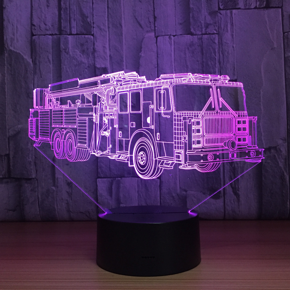 可调七色台灯产品