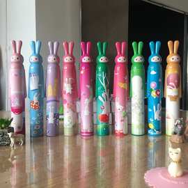 兔子雨伞创意瓶子学生送礼品晴雨伞卡通娃娃头可爱女生酷爱小巧伞