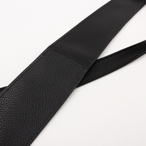 New spring, summer and autumn dress belt, women's clothing accessories, wide ribbon bow, two-turn belt, girdle