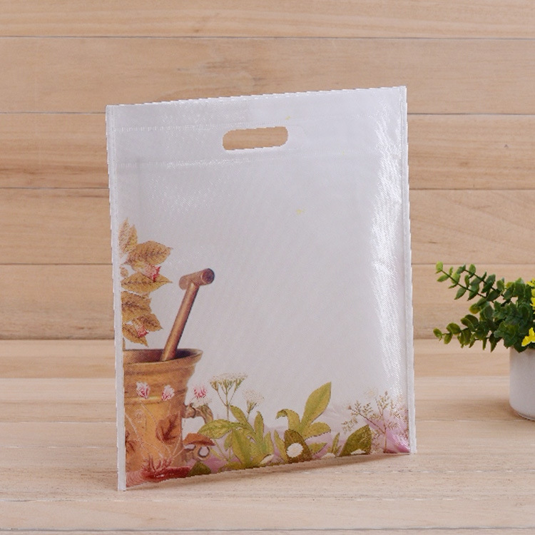 厂家无纺布袋定做 彩印无纺布购物手提袋订制 平口折叠无纺布袋子