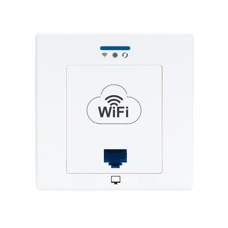 欧腾达QCA9531面板式无线AP嵌入式墙壁路由器标准POE供电入墙AP