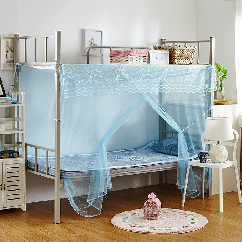 Зашифрованные противомоскитные сетки для студентов колледжа, общежитие, двухъярусная односпальная кровать, спальня, 0,9 метра, 1,0 кровати, москитные сетки, пыленепроницаемые и затененные