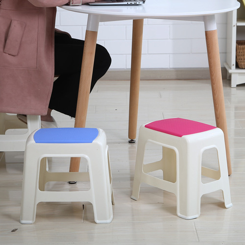 Adult Plastic Stool Thickened Home Creative Fashion Shoe Changing Stool Children's Small Short Stool Tea Table Stool Bathroom Stool Wholesale