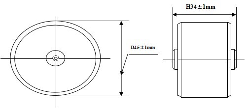 光电脉冲装备专用电容 美志30KV1000PF陶瓷脉冲电容器