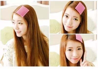 6*12 bangs stickers, Korean hair stickers, hair accessories, magic stickers, before posting, broken hair stickers, sticky hair tools