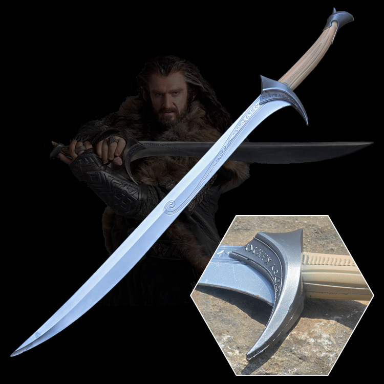 指环王兽咬剑 霍比特人索林精灵王刀剑PU影视道具 cos武器模型