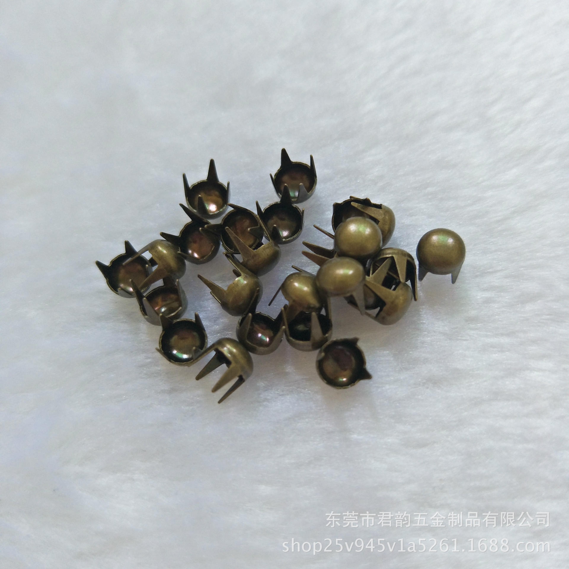 厂家直销铜质爪钉 棱形爪钉 撞钉 叶形爪钉 金字塔爪钉 规格齐全-阿里巴巴