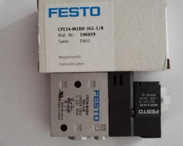 德国原装进口FESTO/费斯托196929 CPE14-M1BH-3GL-1/8 196941
