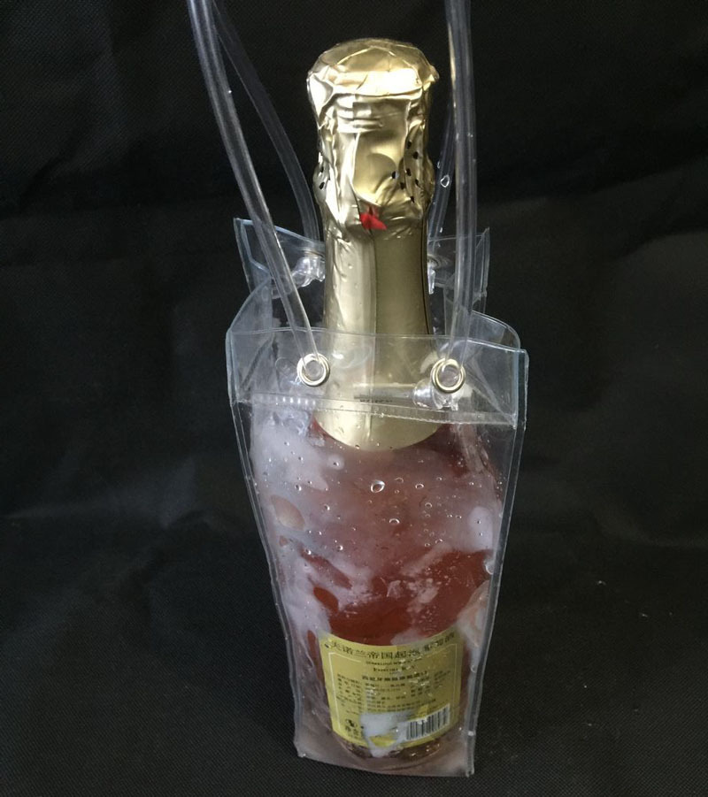 厂家定制高档PVC名酒包装袋 PVC红酒包装袋冰袋 礼品袋 啤酒袋