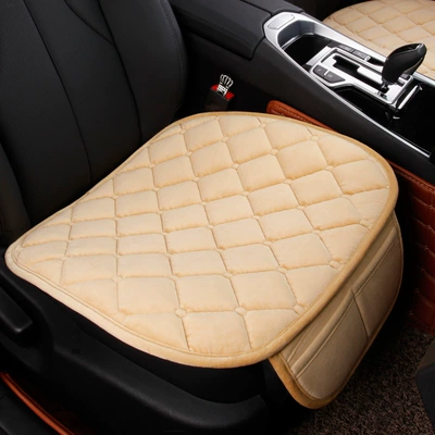 Car seat cushion three-piece autumn Wool pad
