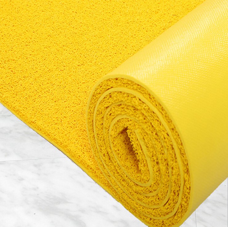 Yellow PVC roll