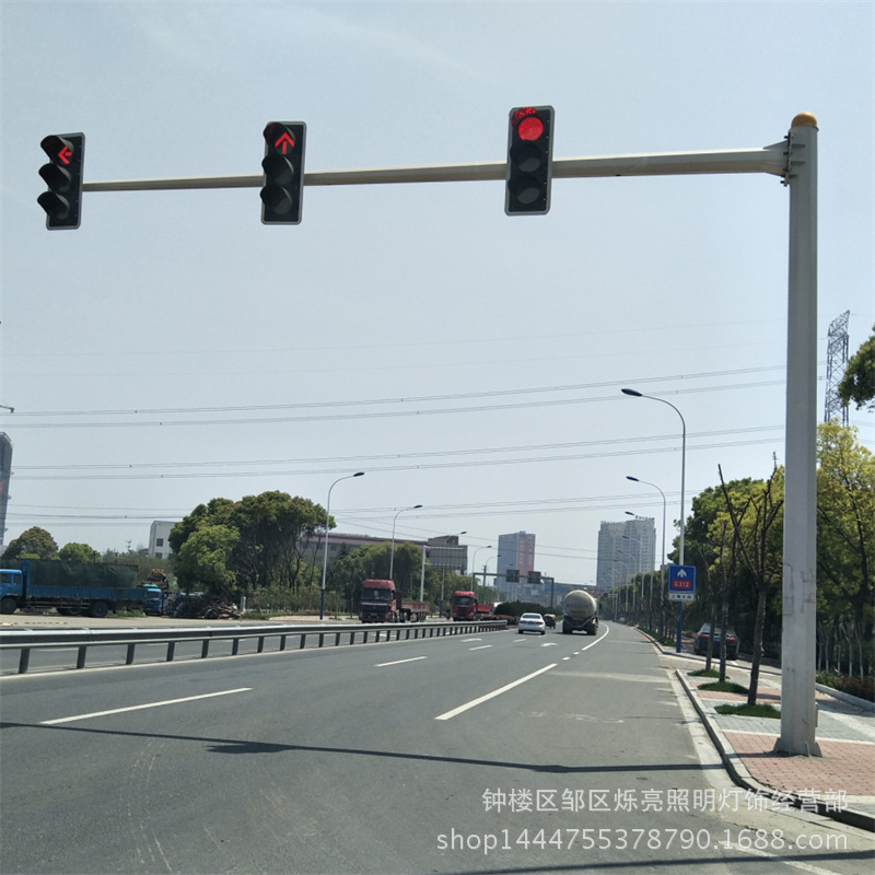 undefined3678 Monitoring rod Road traffic Traffic lights Signal pole Octagonal control rodundefined