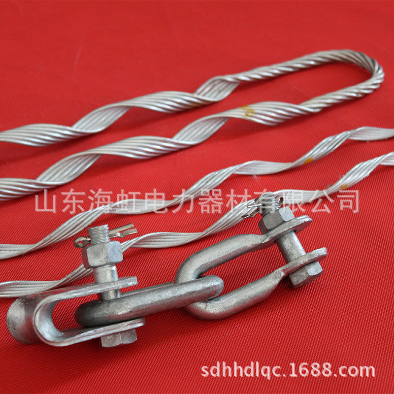 八字缆耐张 光缆金具 电缆金具 预交式耐张线夹 厂家直供