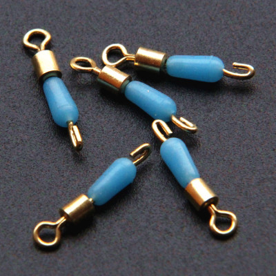 批发 硅胶 子线夹 快速换子线连接器8八字环别针钓鱼垂钓小配|ms