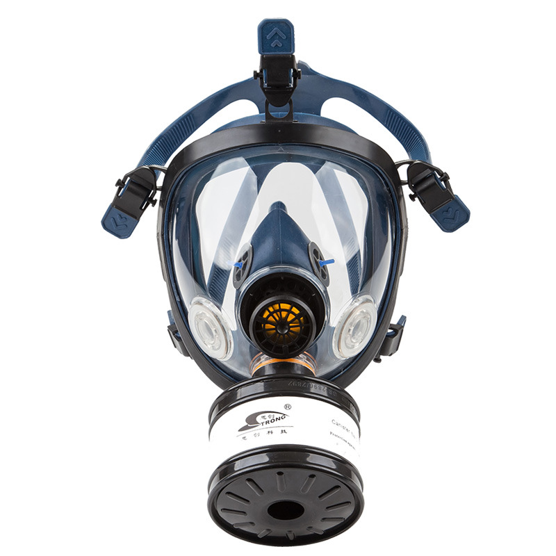 思创ST-S100-2硅胶全面罩防毒面具防护防毒防尘防护面罩