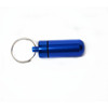 Small pill -pill outdoor aluminum alloy pill pill keychain keychain pill round -shaped first -aid aluminum alloy bottle