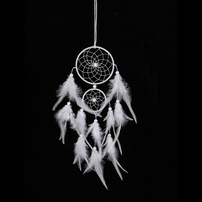 繼承者們印第安同款捕夢網掛飾風鈴 生日禮物 創意 MZSZ008