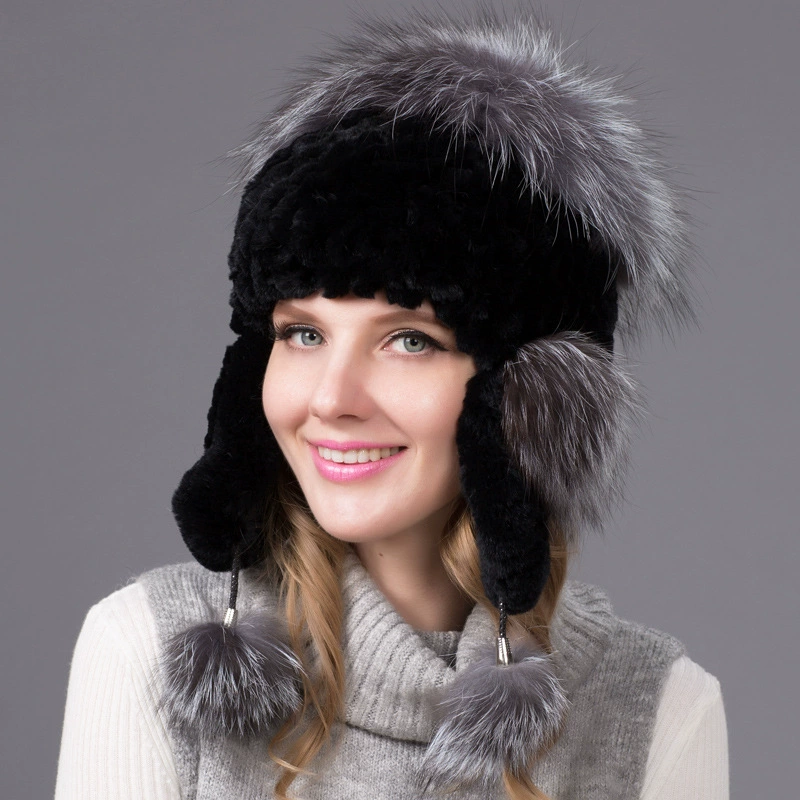 Keep warm woven fashionable knitted hat