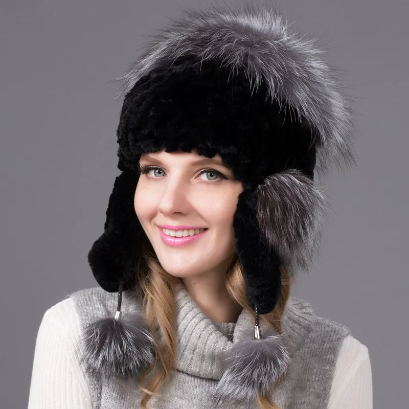 Keep warm woven fashionable knitted hat