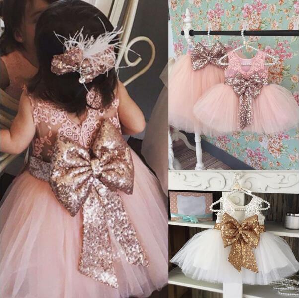 AliExpress Children's Skirt Sequined Bow...