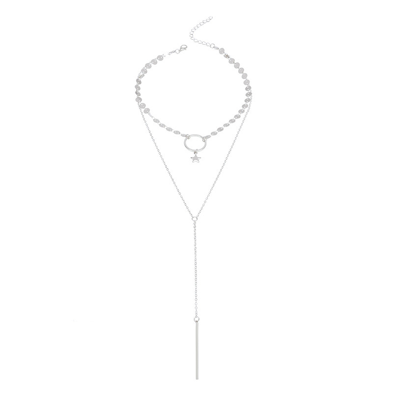 other copper other necklace (Silver)NHYT0323-Silver