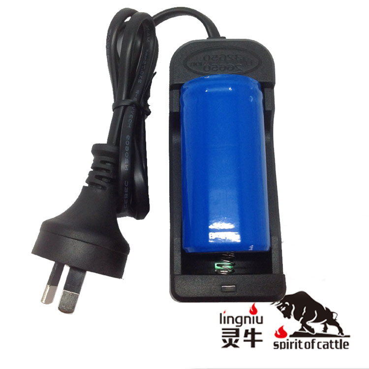 澳规32650电池充电器 26650 18650单充 CE FCC认证 0.6A质量保障