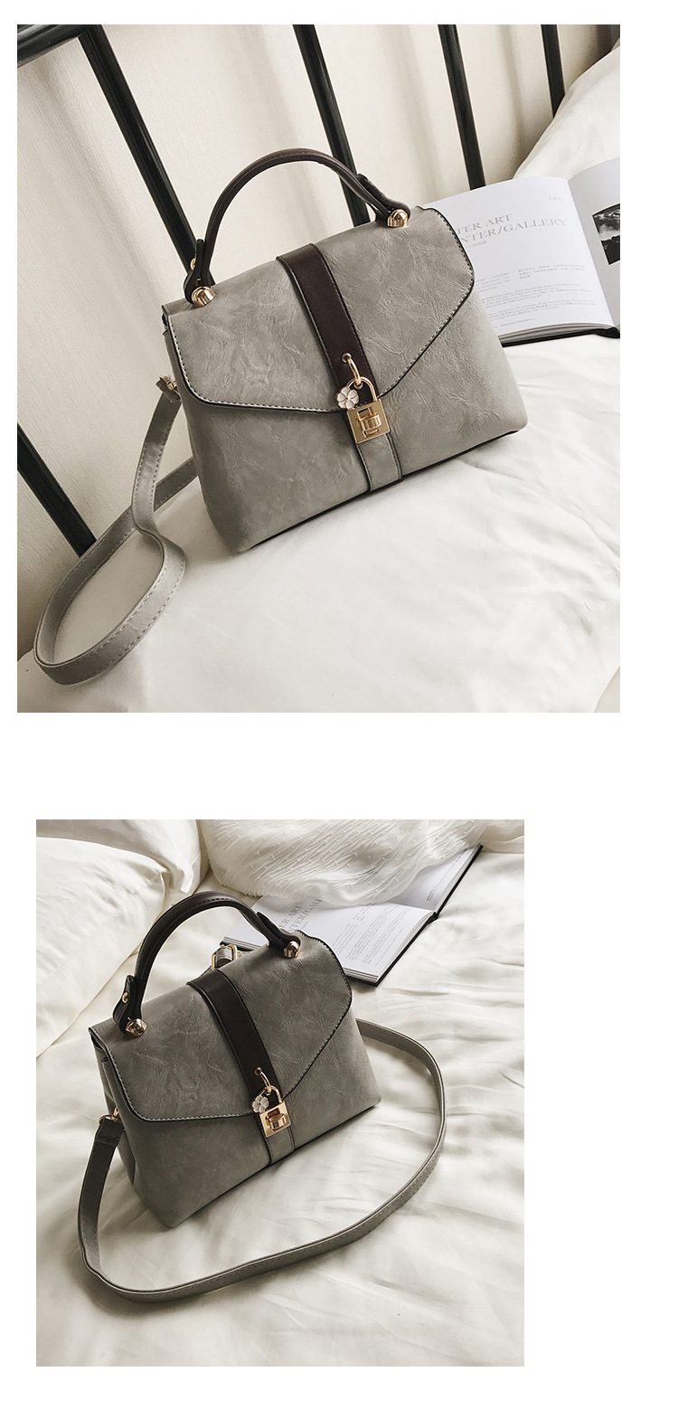 Korean version PUShoulder bag (gray)NHPB0277-gray