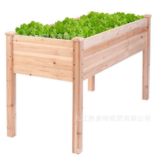Professional manufacturers wholesale wooden outdoor vegetable flowers and seedbeds