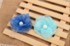 Cloth handmade, hair accessory, Korean style, flowered, wholesale