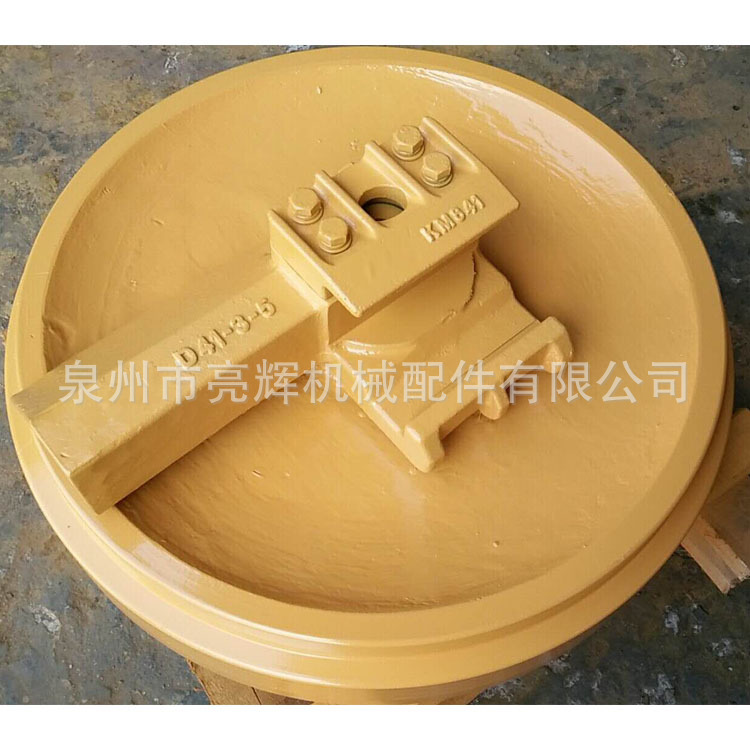 小松推土机D41A-3-5引导轮 工程机械配件厂家直销125300032