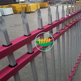 浙江省杭州栅栏 无焊接烤漆护栏方管喷涂围栏图片价格生产