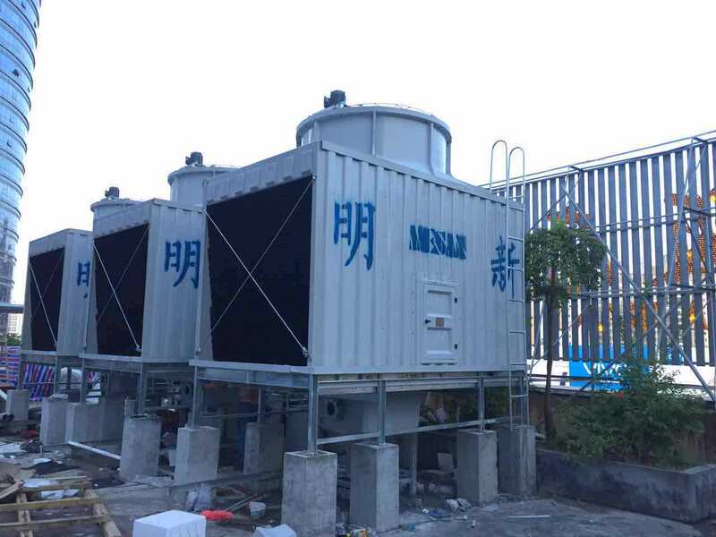 Supply and sales of Dongguan, Shenzhen, Guangzhou, Foshan and other parts of the country cross-flow Ming new square cooling tower