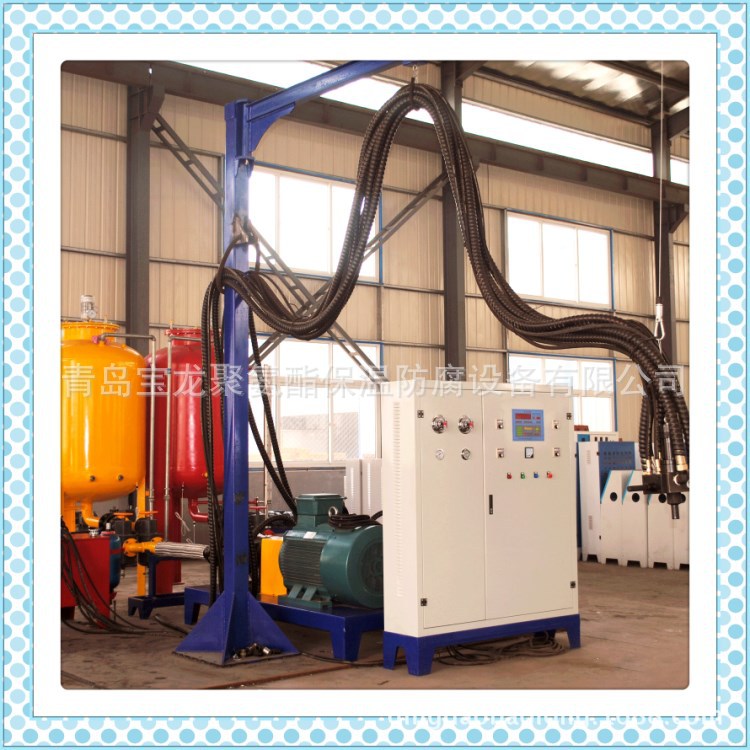 长期供应 聚氨酯发泡管发泡机器 商家聚氨酯发泡机生产线