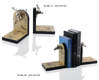 European style originality Arts and Crafts gift Office desktop Small bookshelf originality Bookends bookends Study Decoration