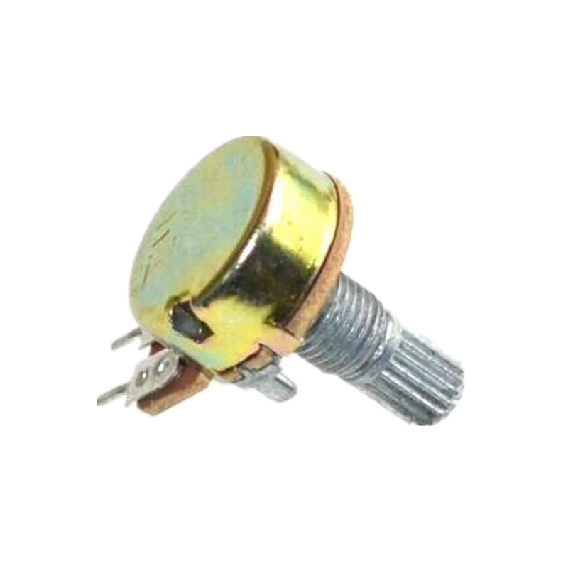 Одноканальный потенциометр WH148 B10K Короткая ручка Длина ручки на 3 ножки 15 мм 5K 10K 50K 100K Дополнительно