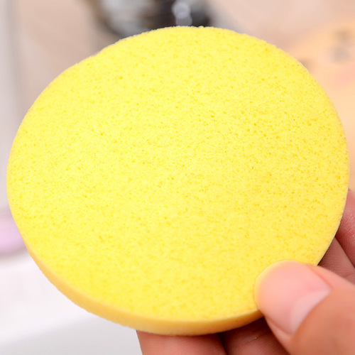 Travel Portable Compressed Cleansing Pads, 1-Time Use Face Cleansing Pads Seaweed Cotton Makeup Remover Makeup Cleansing Sponge Strips, 12-Piece Set
