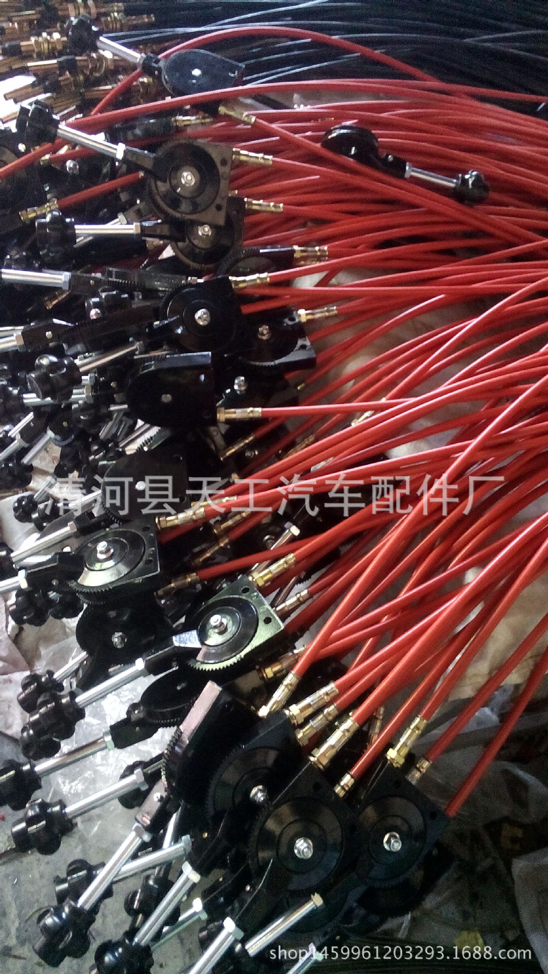 挖掘机手动油门线