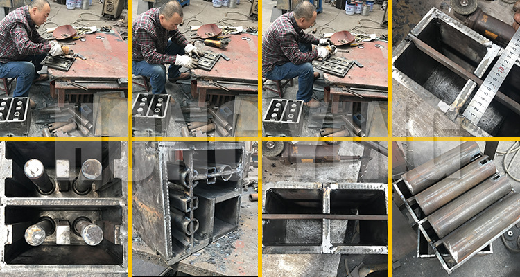 粘土砖机车间生产现场