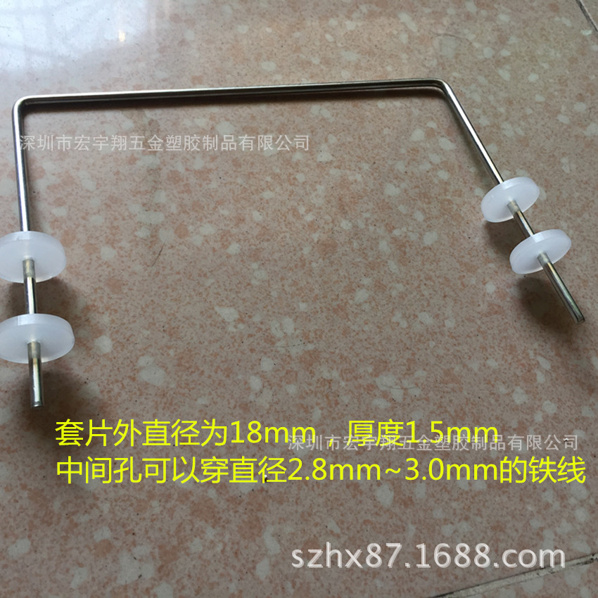 镀锌钢线塑料袋胶袋铁挂勾挂钩塑料蛋糕袋铁线勾面礼品盒收纳