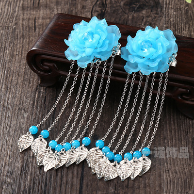 chinese hanfu hair accessory for girls classic hairpin, ancient hairpin, ancient walking tassel, ancient headdress, female Chinese Hanfu costume, hair ornament cos jewelry