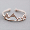 Fashionable adjustable ring, Aliexpress, city style, simple and elegant design, three colors